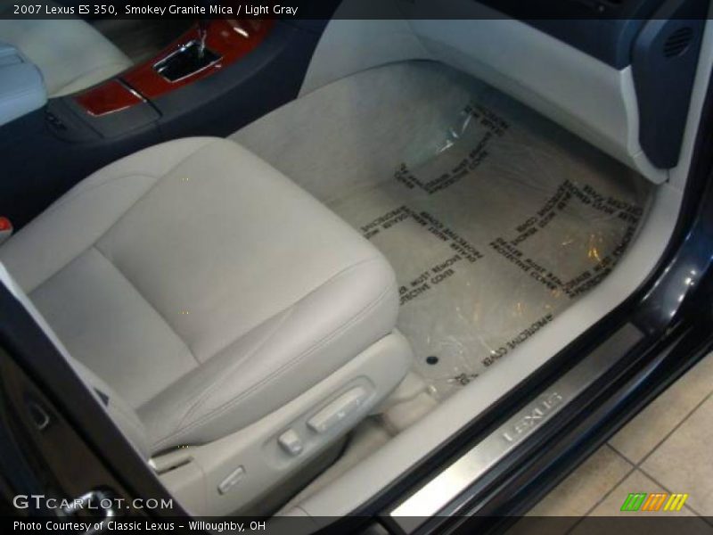 Smokey Granite Mica / Light Gray 2007 Lexus ES 350