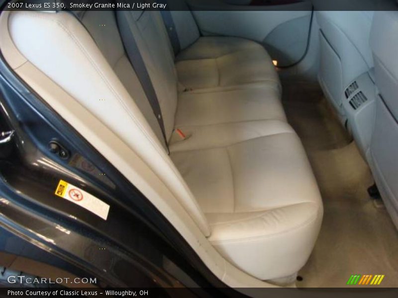Smokey Granite Mica / Light Gray 2007 Lexus ES 350