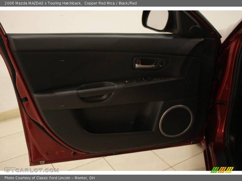 Copper Red Mica / Black/Red 2006 Mazda MAZDA3 s Touring Hatchback