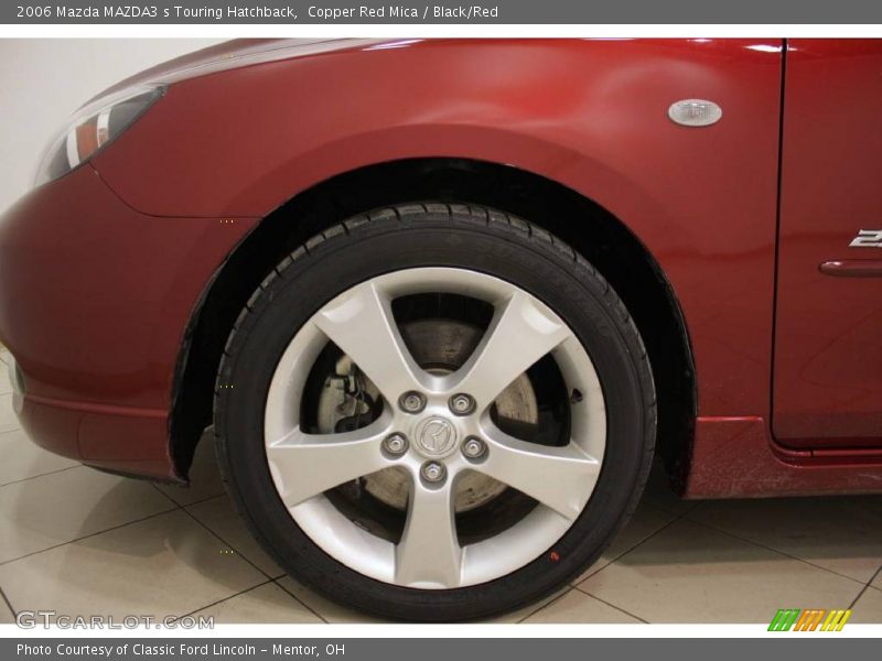 Copper Red Mica / Black/Red 2006 Mazda MAZDA3 s Touring Hatchback