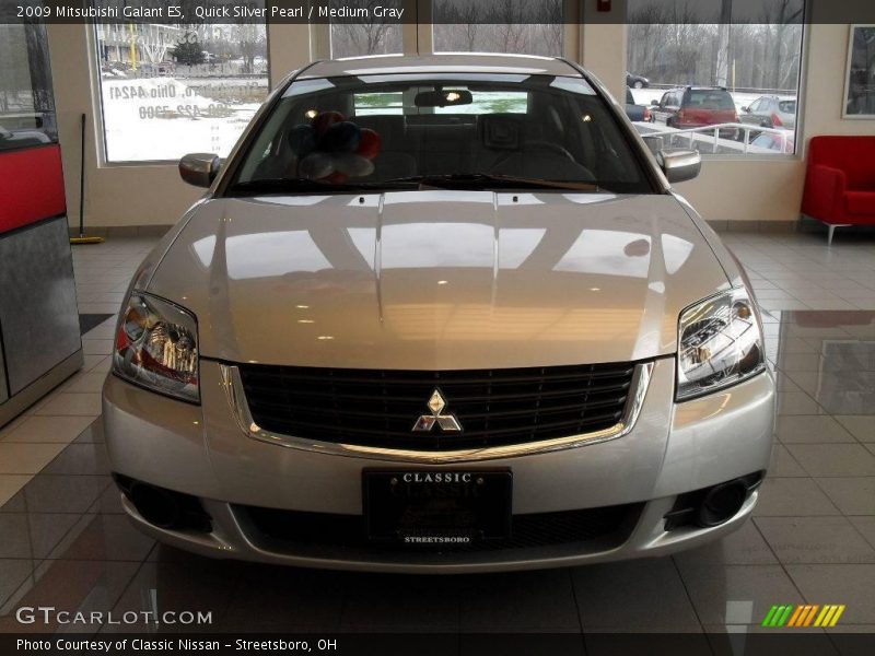 Quick Silver Pearl / Medium Gray 2009 Mitsubishi Galant ES