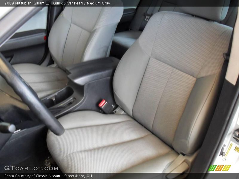 Quick Silver Pearl / Medium Gray 2009 Mitsubishi Galant ES