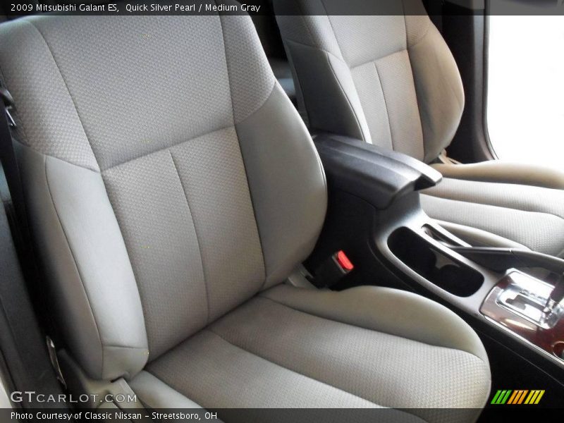 Quick Silver Pearl / Medium Gray 2009 Mitsubishi Galant ES