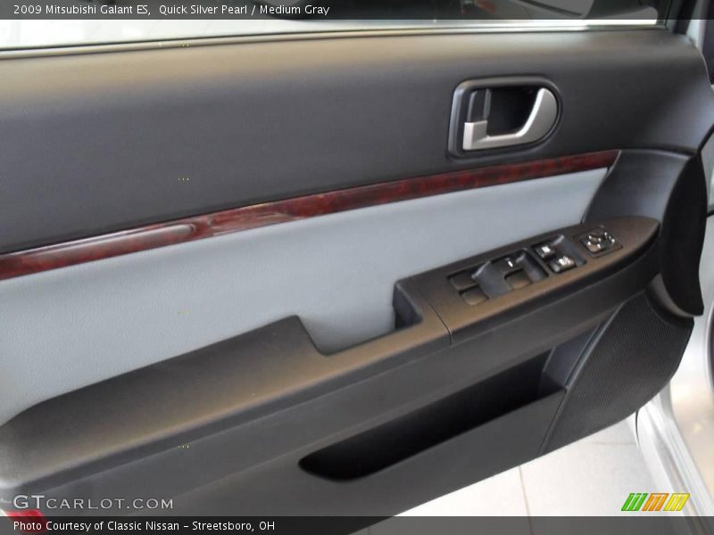 Quick Silver Pearl / Medium Gray 2009 Mitsubishi Galant ES