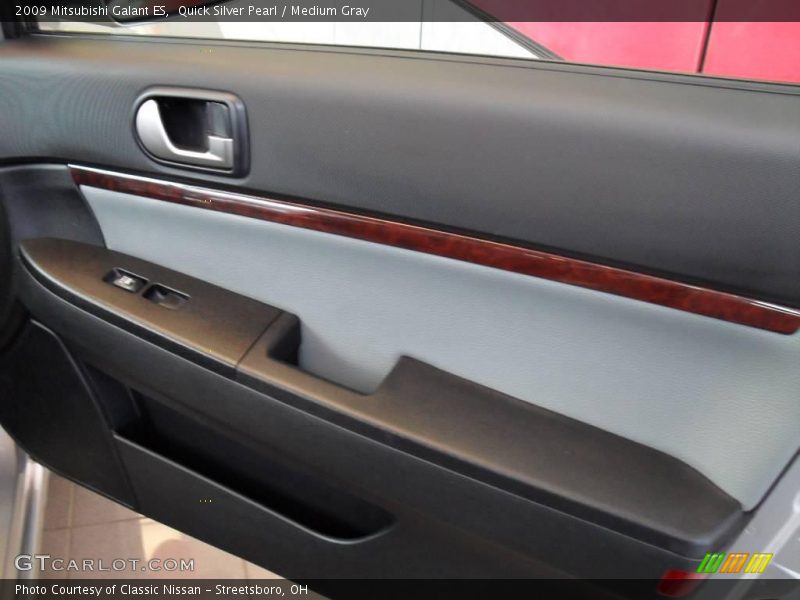 Quick Silver Pearl / Medium Gray 2009 Mitsubishi Galant ES
