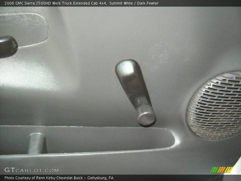 Summit White / Dark Pewter 2006 GMC Sierra 2500HD Work Truck Extended Cab 4x4