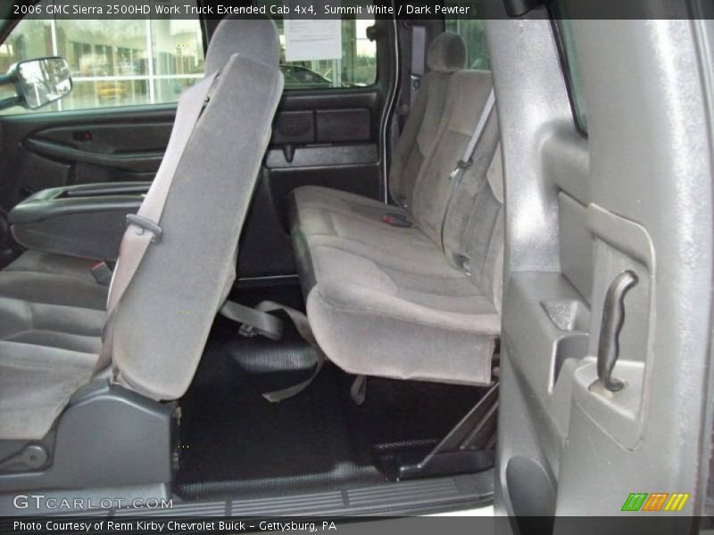 Summit White / Dark Pewter 2006 GMC Sierra 2500HD Work Truck Extended Cab 4x4
