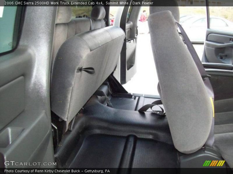 Summit White / Dark Pewter 2006 GMC Sierra 2500HD Work Truck Extended Cab 4x4