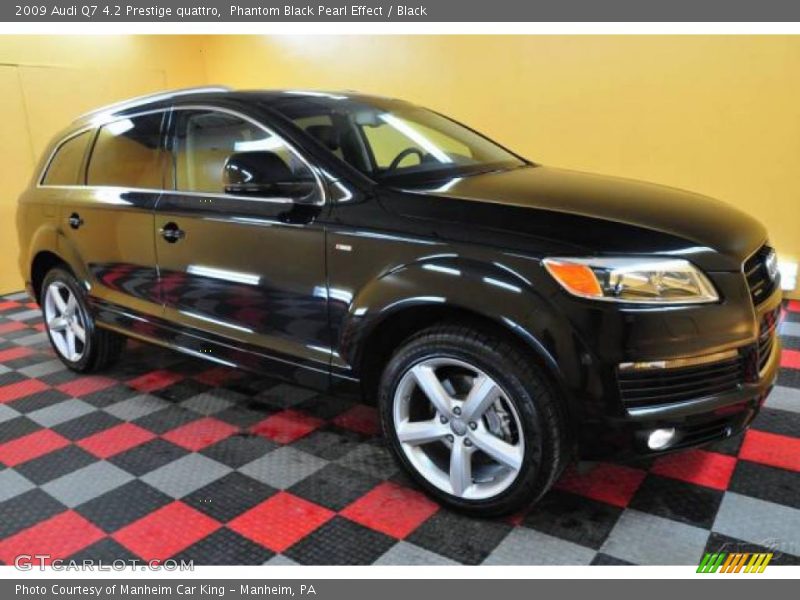 Phantom Black Pearl Effect / Black 2009 Audi Q7 4.2 Prestige quattro