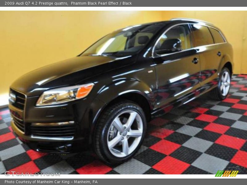 Phantom Black Pearl Effect / Black 2009 Audi Q7 4.2 Prestige quattro