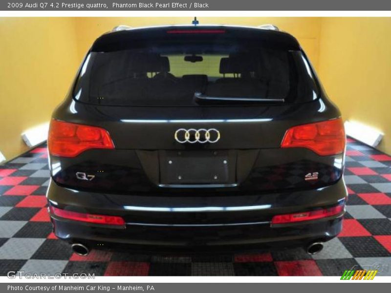 Phantom Black Pearl Effect / Black 2009 Audi Q7 4.2 Prestige quattro