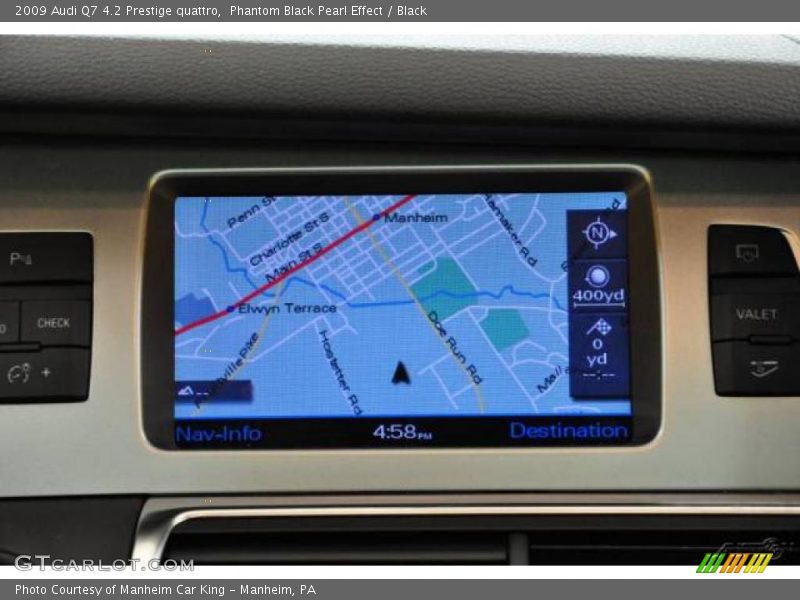 Phantom Black Pearl Effect / Black 2009 Audi Q7 4.2 Prestige quattro