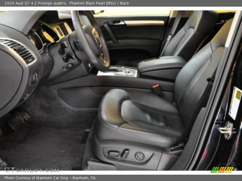 Phantom Black Pearl Effect / Black 2009 Audi Q7 4.2 Prestige quattro