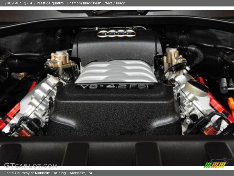 Phantom Black Pearl Effect / Black 2009 Audi Q7 4.2 Prestige quattro