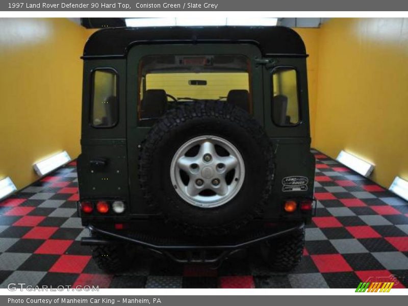 Coniston Green / Slate Grey 1997 Land Rover Defender 90 Hard Top