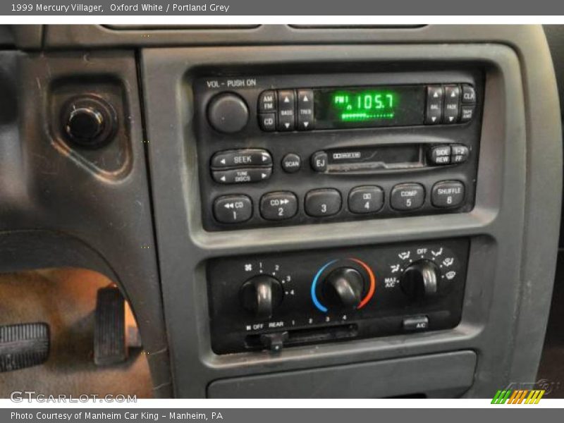 Oxford White / Portland Grey 1999 Mercury Villager