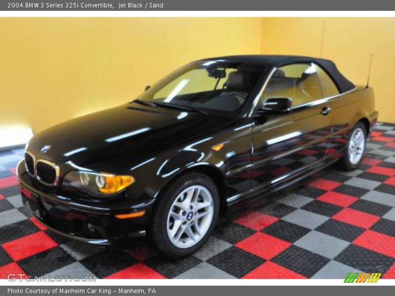 Jet Black / Sand 2004 BMW 3 Series 325i Convertible