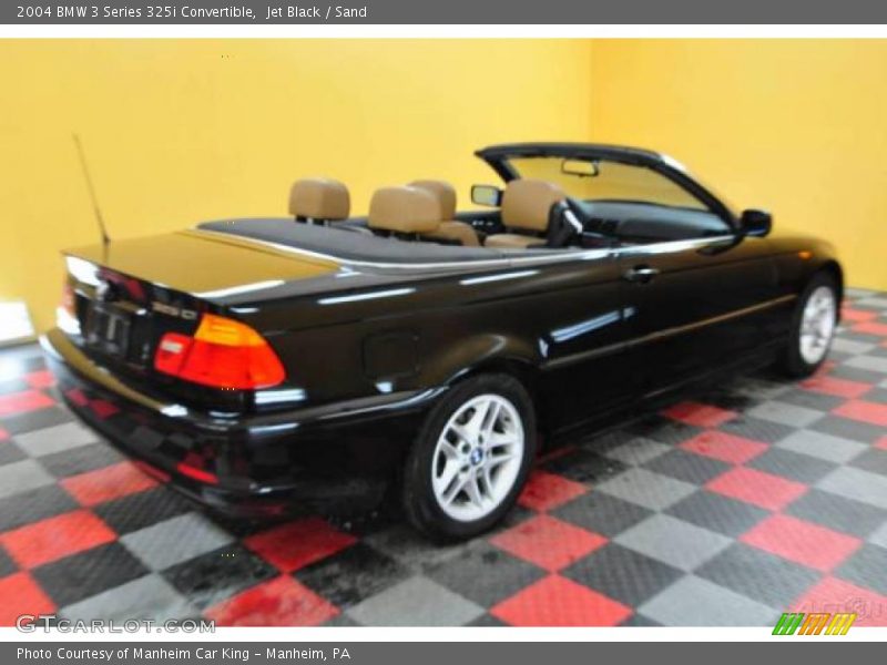 Jet Black / Sand 2004 BMW 3 Series 325i Convertible