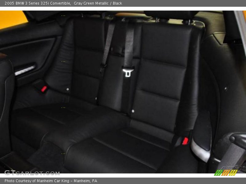 Gray Green Metallic / Black 2005 BMW 3 Series 325i Convertible