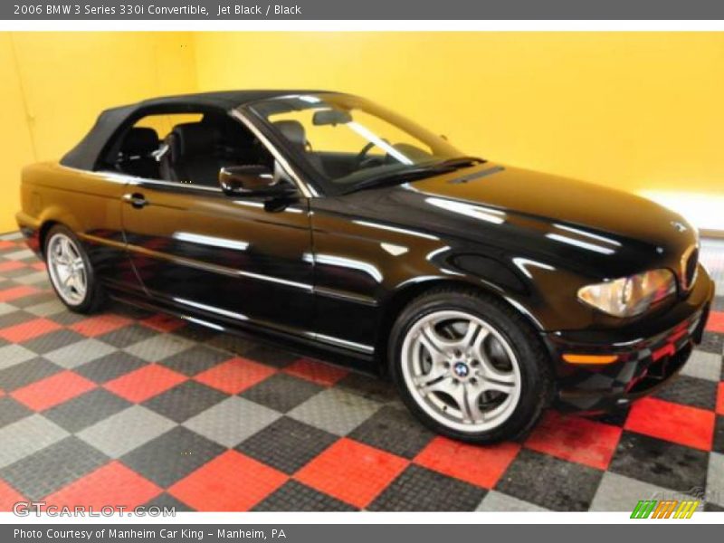 Jet Black / Black 2006 BMW 3 Series 330i Convertible
