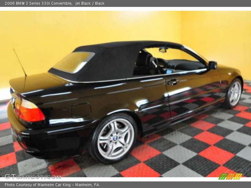 Jet Black / Black 2006 BMW 3 Series 330i Convertible
