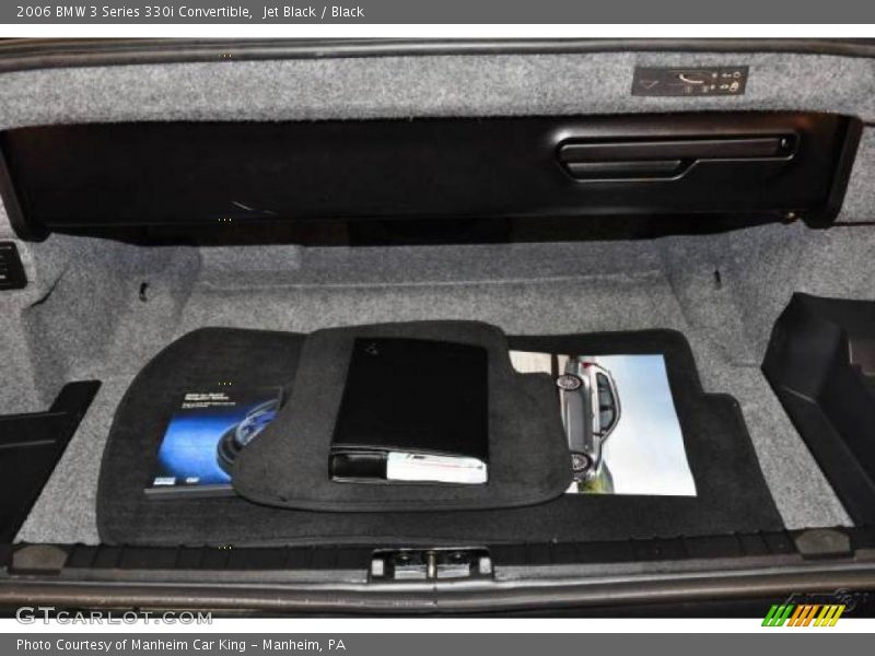 Jet Black / Black 2006 BMW 3 Series 330i Convertible
