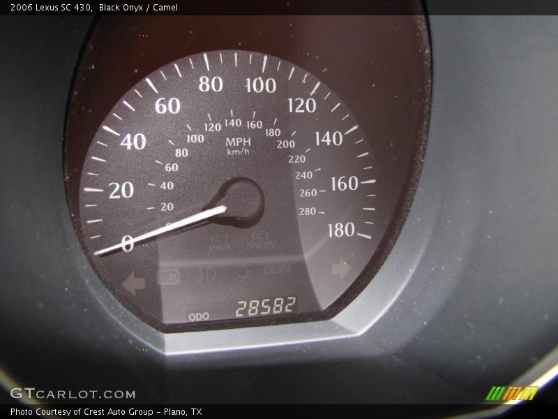 Black Onyx / Camel 2006 Lexus SC 430