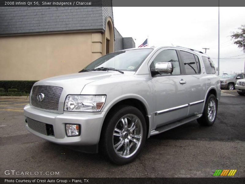 Silver Indulgence / Charcoal 2008 Infiniti QX 56