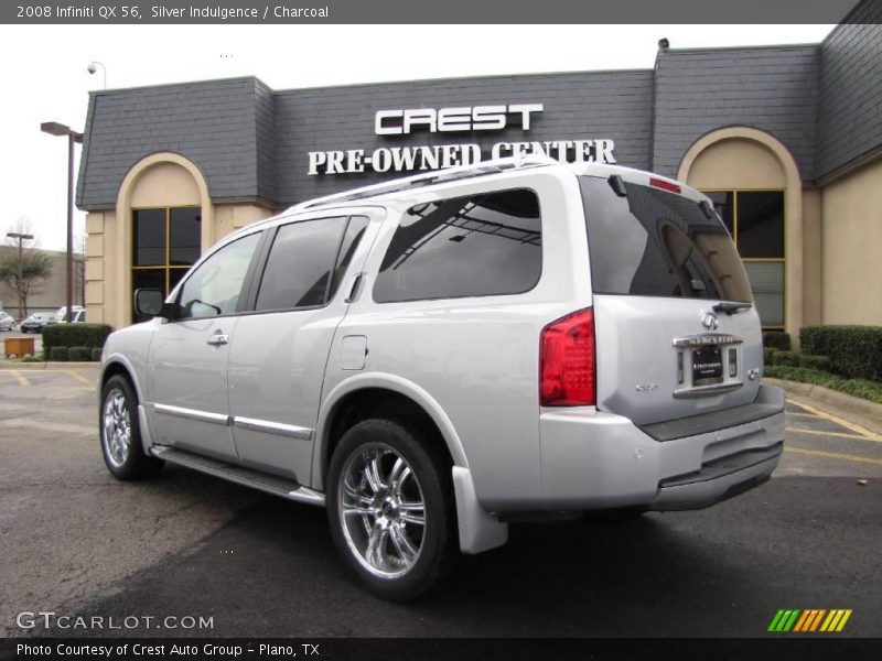 Silver Indulgence / Charcoal 2008 Infiniti QX 56