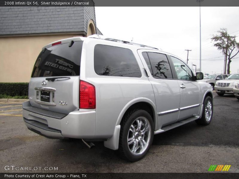 Silver Indulgence / Charcoal 2008 Infiniti QX 56