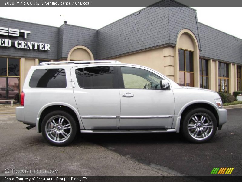 Silver Indulgence / Charcoal 2008 Infiniti QX 56