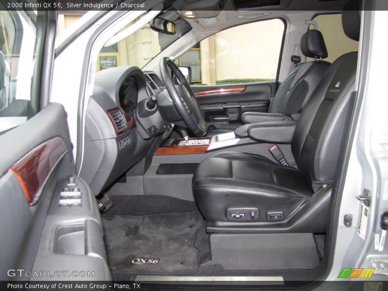 Silver Indulgence / Charcoal 2008 Infiniti QX 56