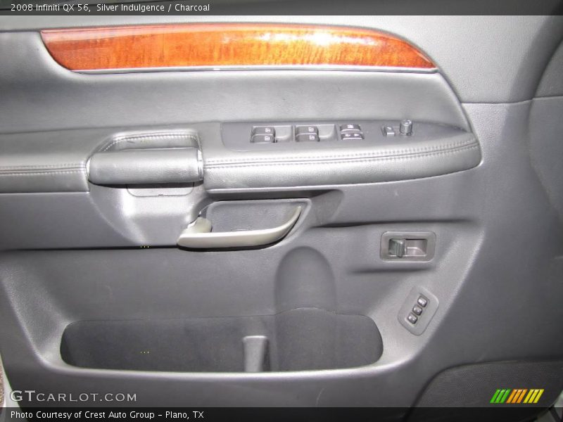 Silver Indulgence / Charcoal 2008 Infiniti QX 56