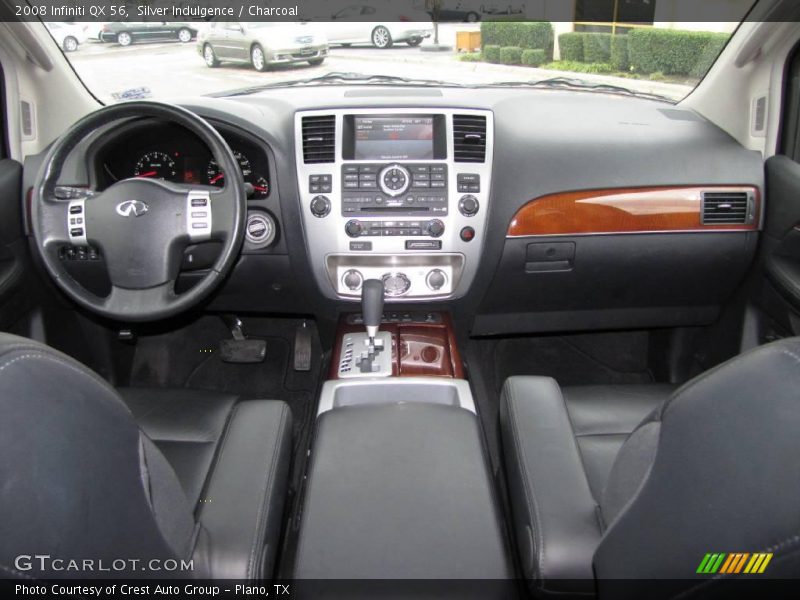 Silver Indulgence / Charcoal 2008 Infiniti QX 56