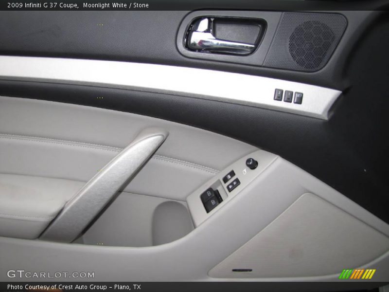 Moonlight White / Stone 2009 Infiniti G 37 Coupe