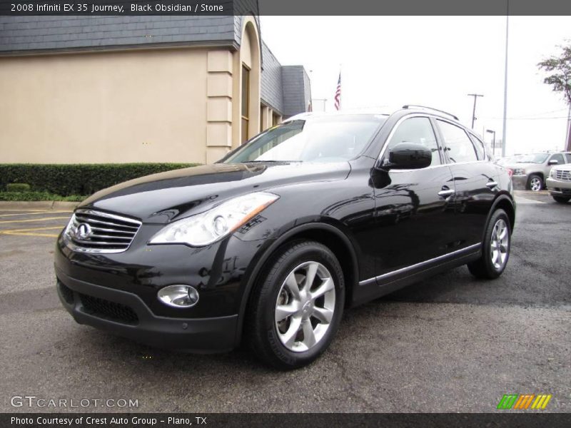 Black Obsidian / Stone 2008 Infiniti EX 35 Journey