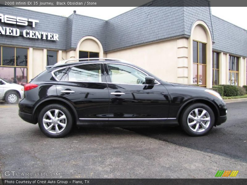 Black Obsidian / Stone 2008 Infiniti EX 35 Journey