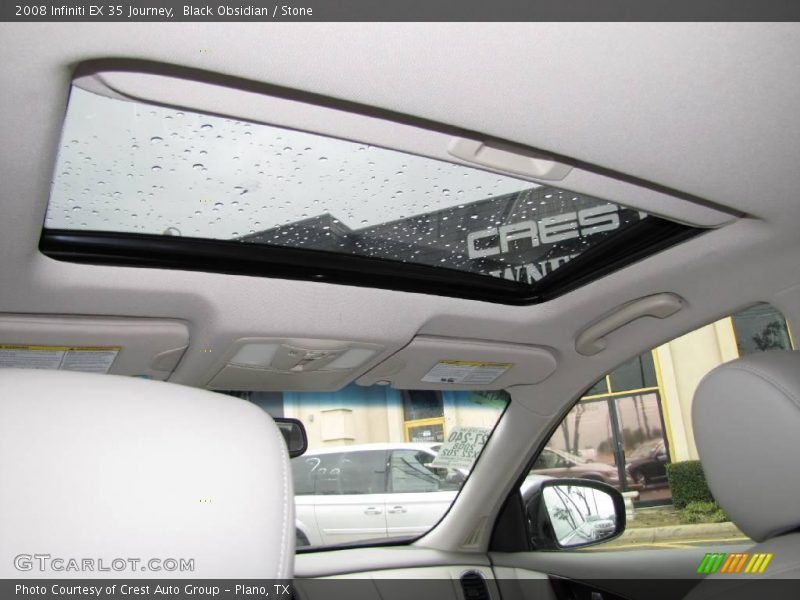 Black Obsidian / Stone 2008 Infiniti EX 35 Journey