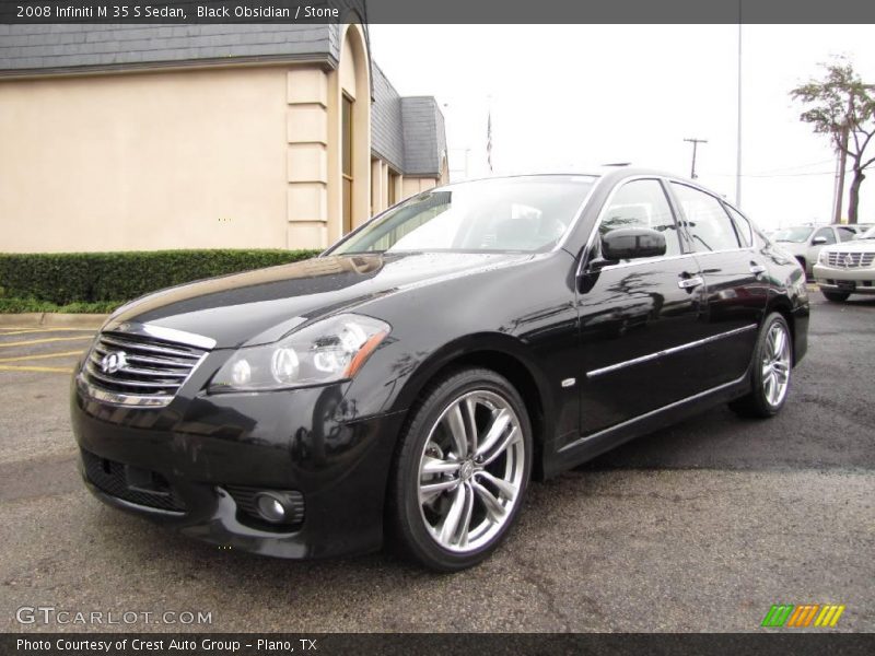 Black Obsidian / Stone 2008 Infiniti M 35 S Sedan