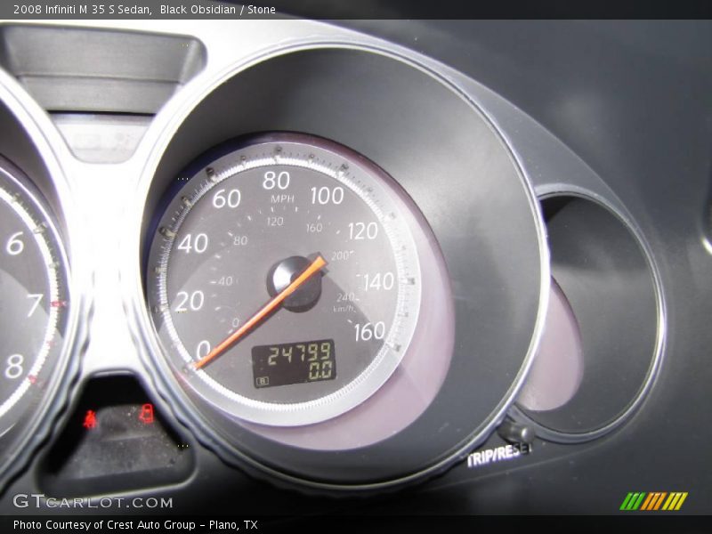 Black Obsidian / Stone 2008 Infiniti M 35 S Sedan