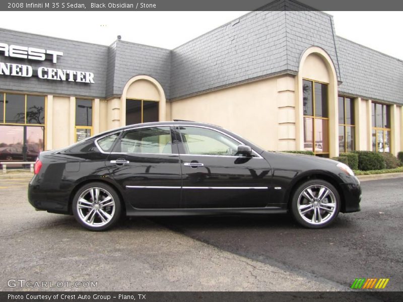 Black Obsidian / Stone 2008 Infiniti M 35 S Sedan