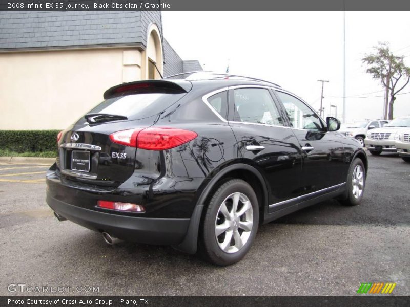 Black Obsidian / Graphite 2008 Infiniti EX 35 Journey