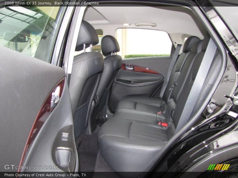 Black Obsidian / Graphite 2008 Infiniti EX 35 Journey