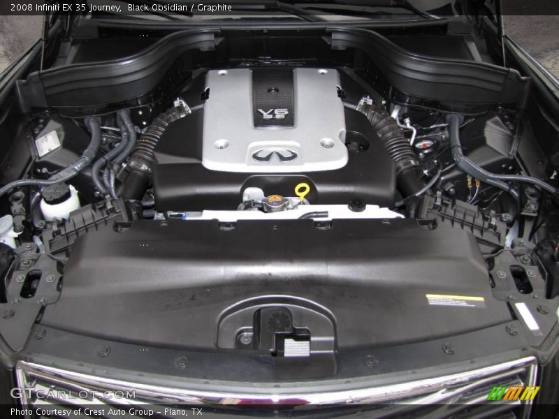 Black Obsidian / Graphite 2008 Infiniti EX 35 Journey