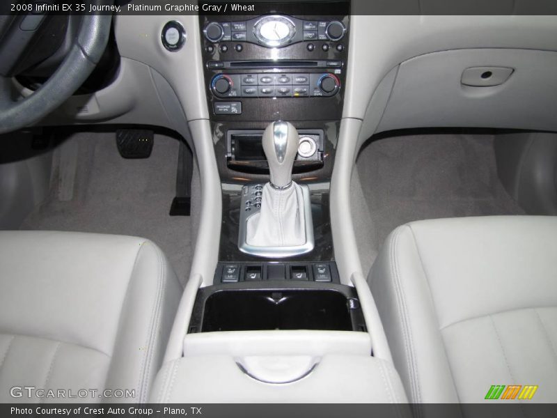 Platinum Graphite Gray / Wheat 2008 Infiniti EX 35 Journey