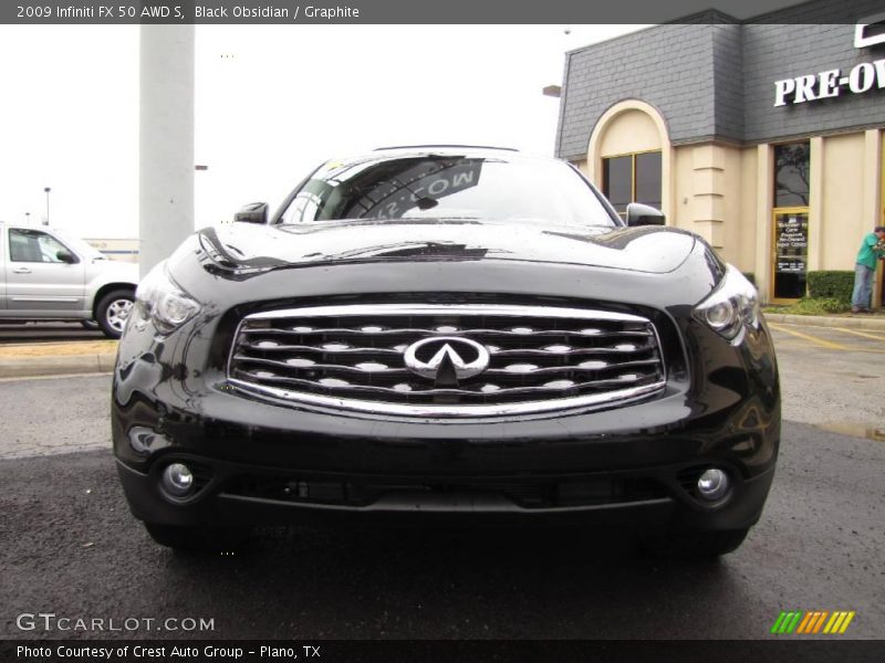 Black Obsidian / Graphite 2009 Infiniti FX 50 AWD S