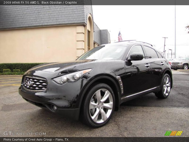 Black Obsidian / Graphite 2009 Infiniti FX 50 AWD S