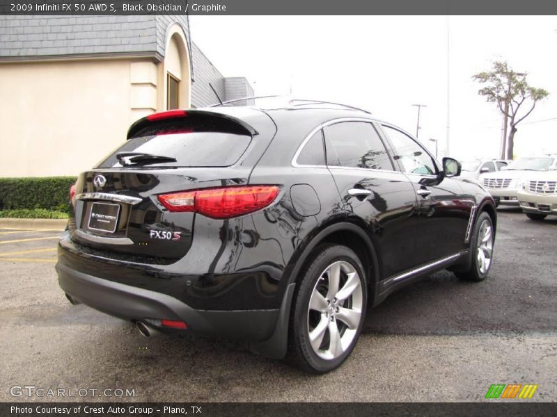Black Obsidian / Graphite 2009 Infiniti FX 50 AWD S