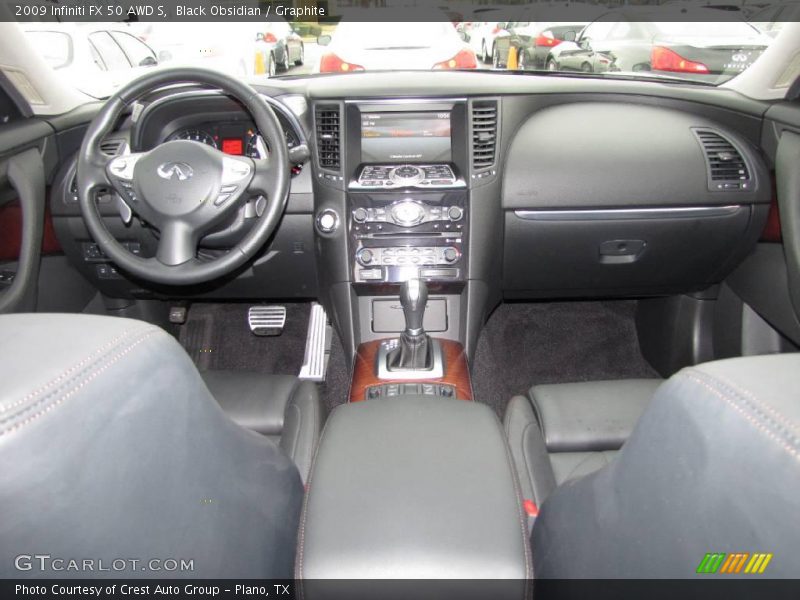 Black Obsidian / Graphite 2009 Infiniti FX 50 AWD S