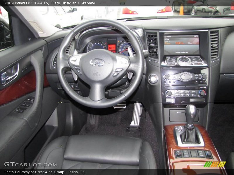 Black Obsidian / Graphite 2009 Infiniti FX 50 AWD S